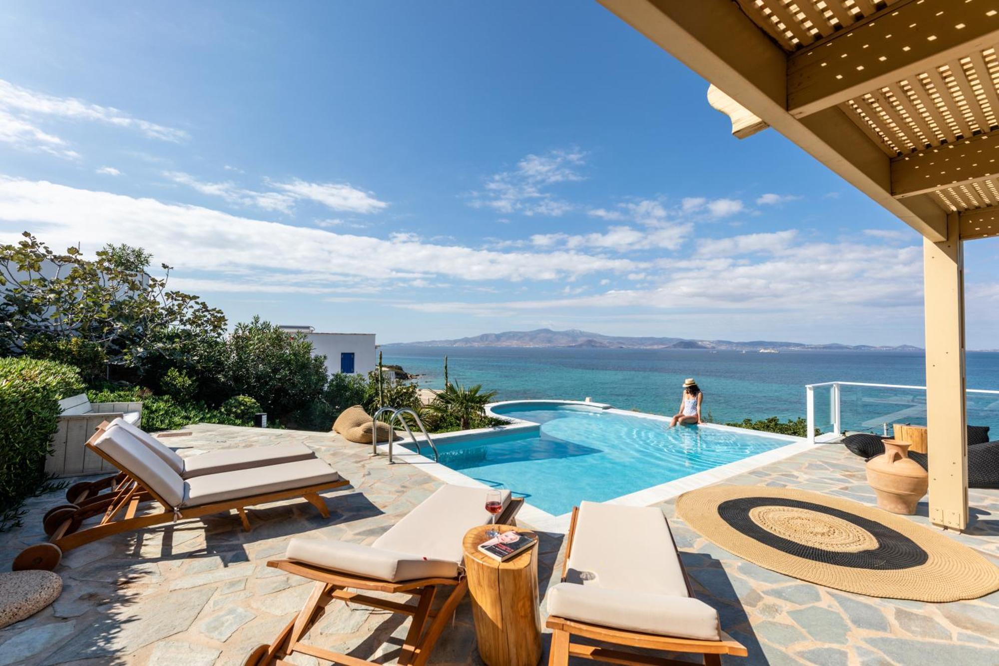 Villa Paradise In Naxos Pláka 部屋 写真
